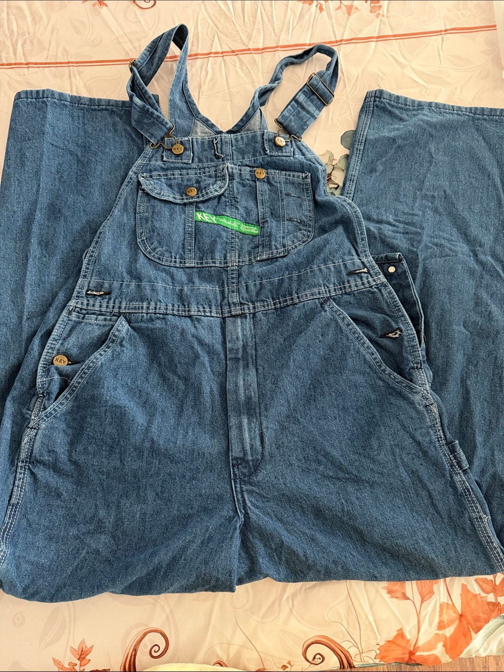 Blue Denim Men’s Overalls - Classic Workwear Style